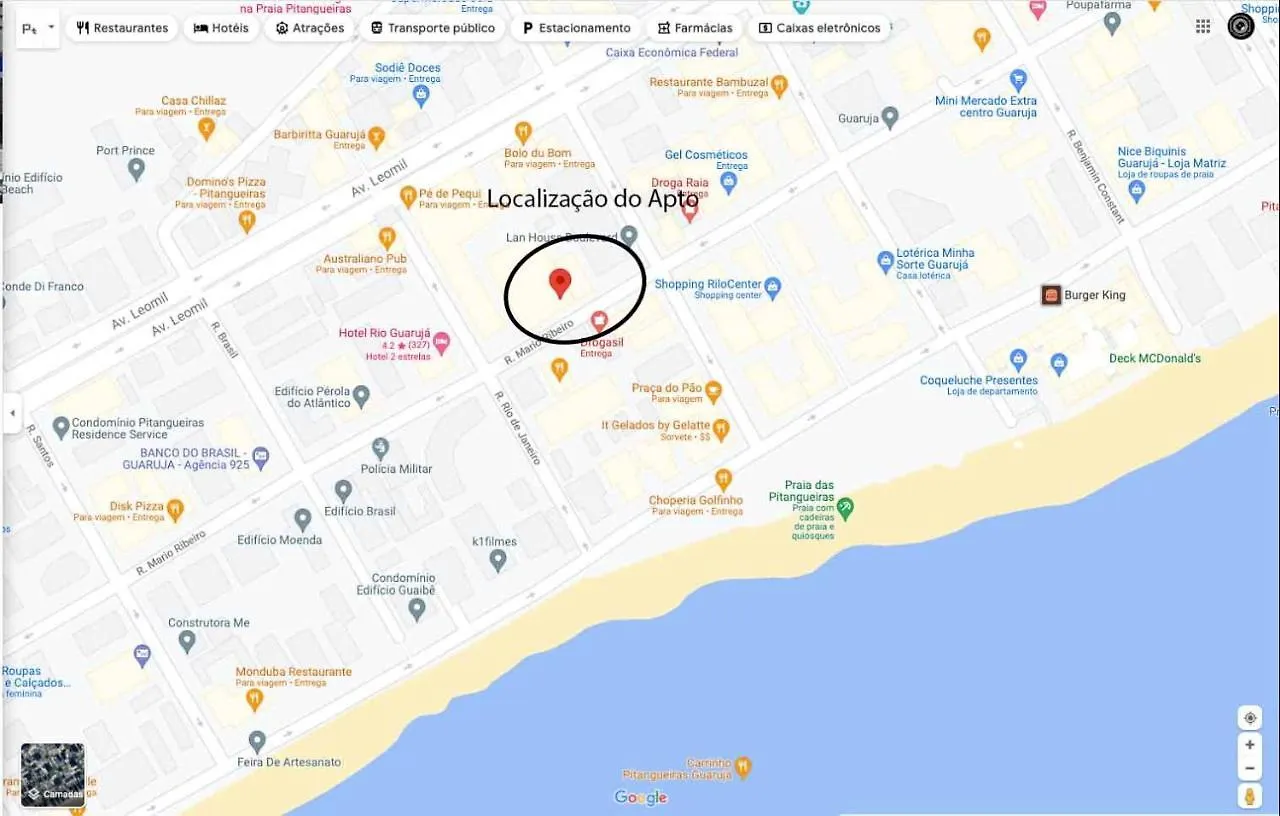 דירה סאו פאולו Apto Pitangueiras ברזיל